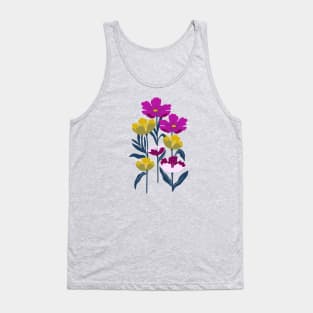 Bold tropical flowers Tank Top